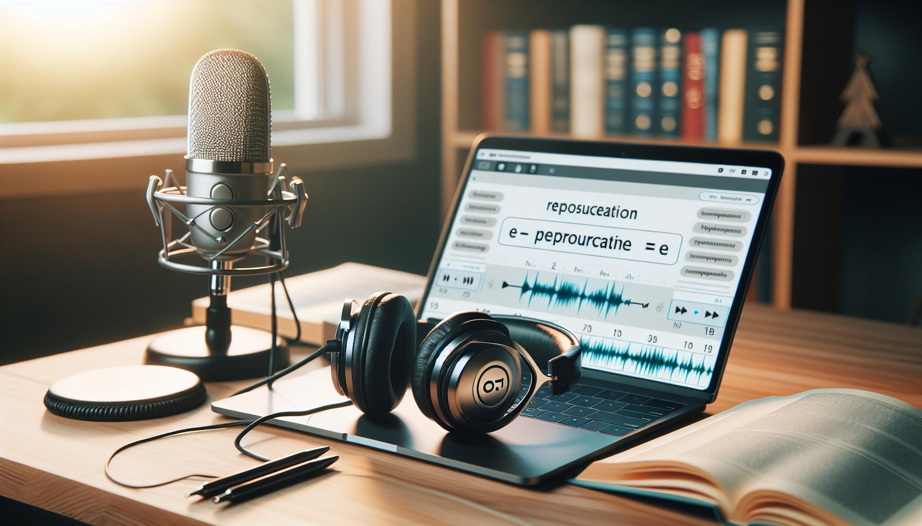 Audio Resources for Pronouncing Reproduction Correctly