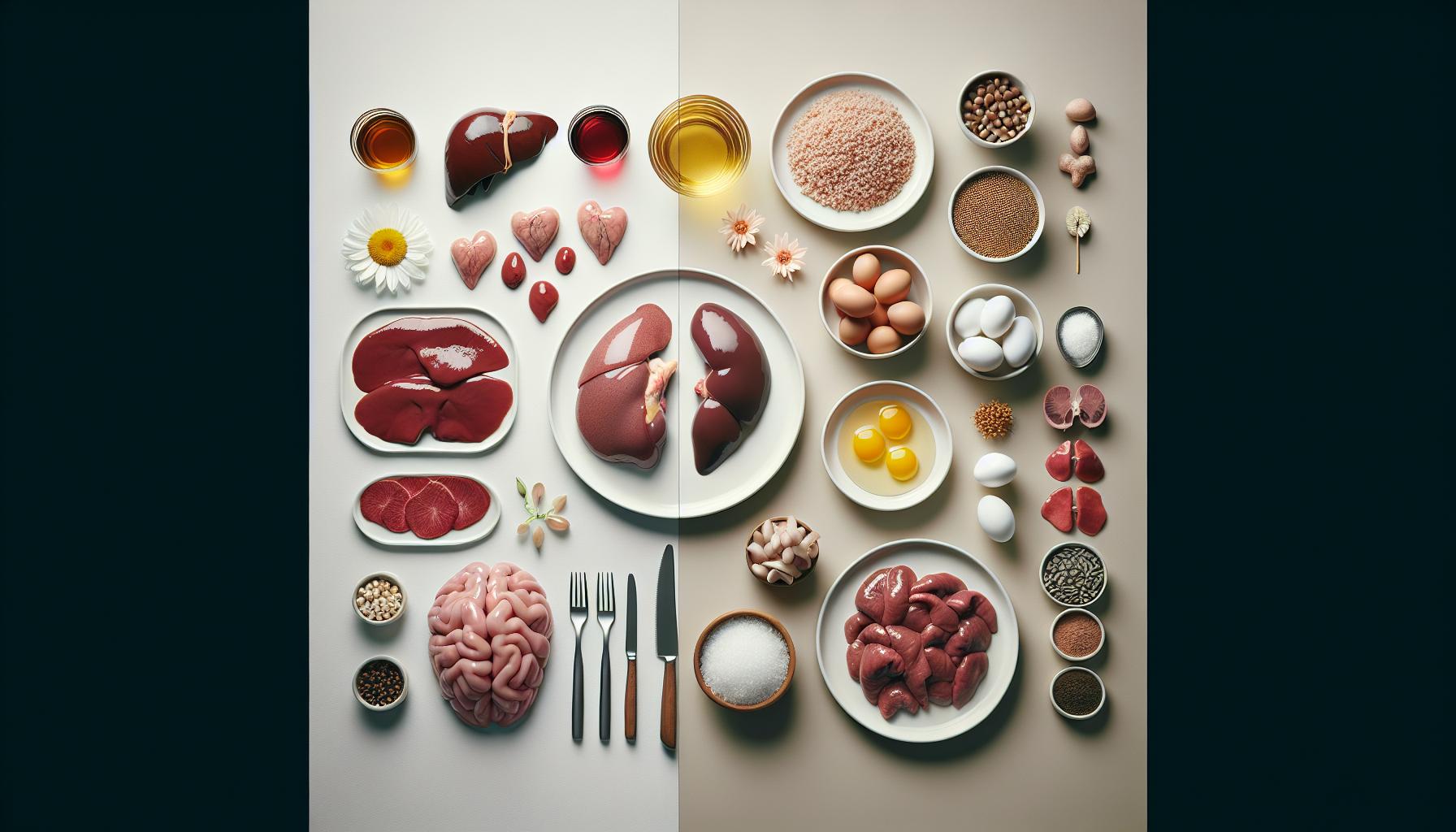 Are the Reproductive Parts of Animals Edible for Humans? 3 Comparison: Reproductive Parts vs. Other Organ Meats