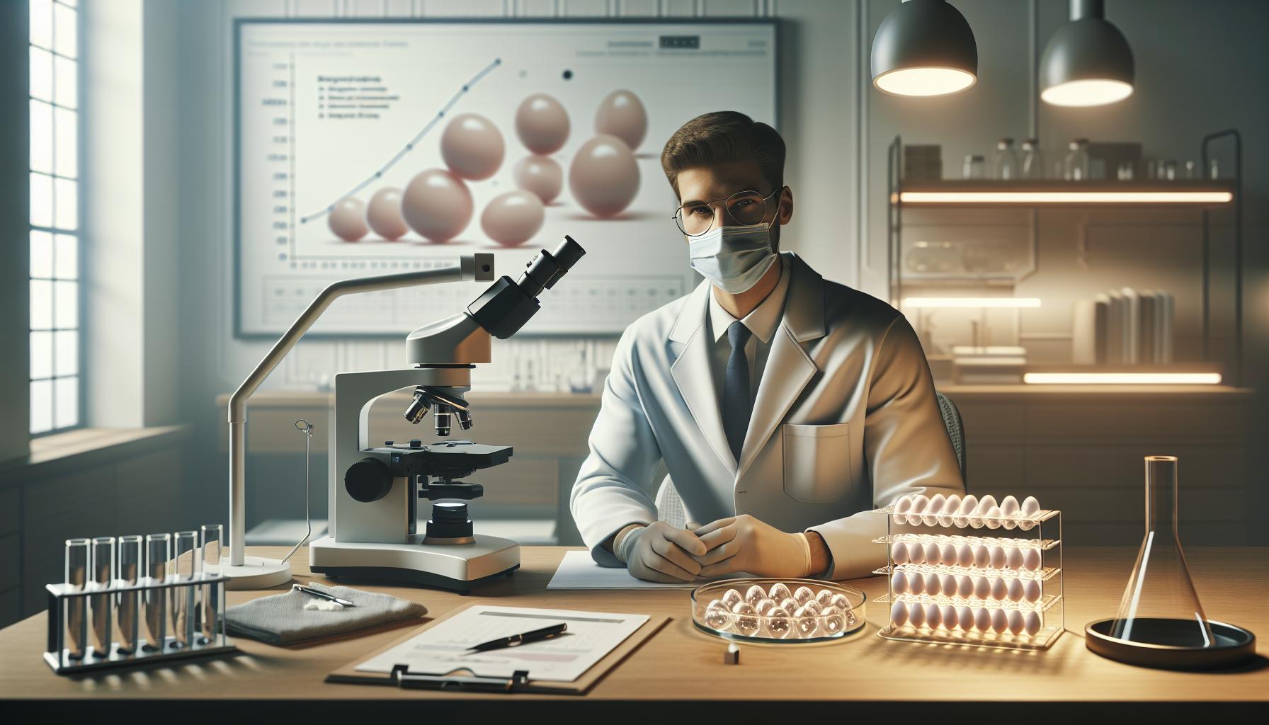 Determining the Average Number of Eggs Retrieved in IVF