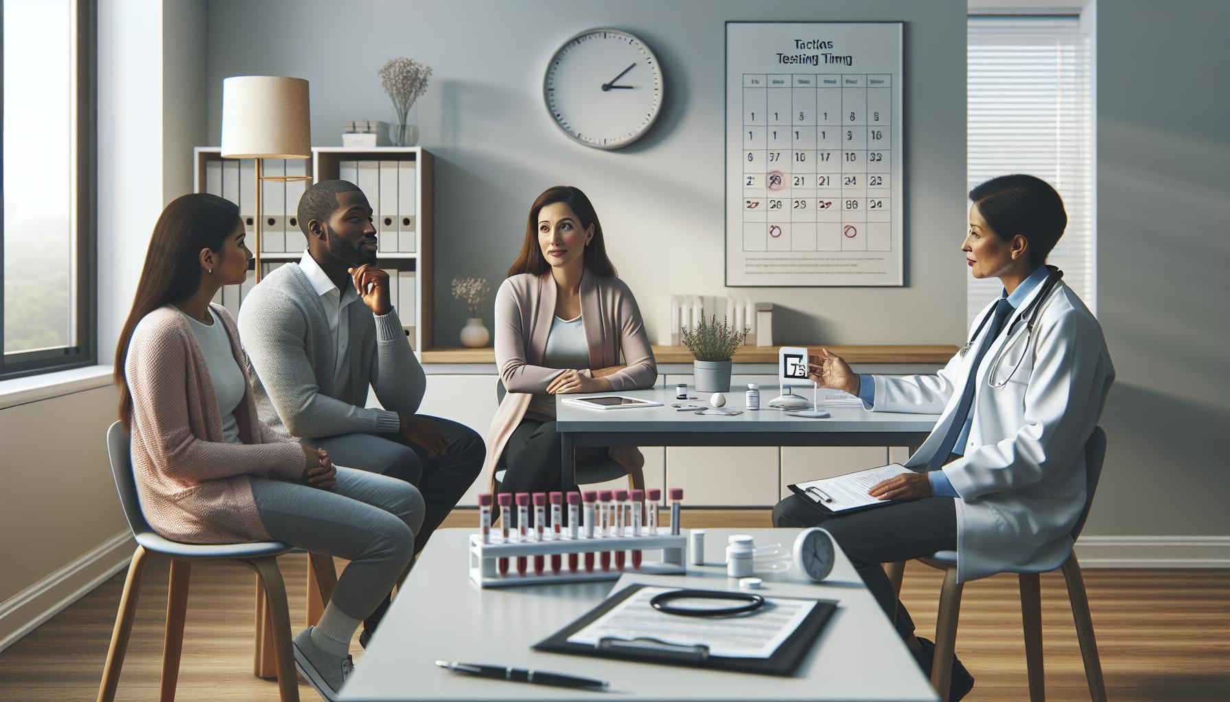 Factors Influencing Testing Timing After IVF