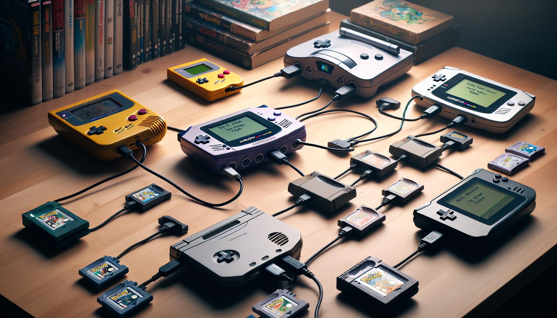 How Reproduction Pokémon Games Enable Trades