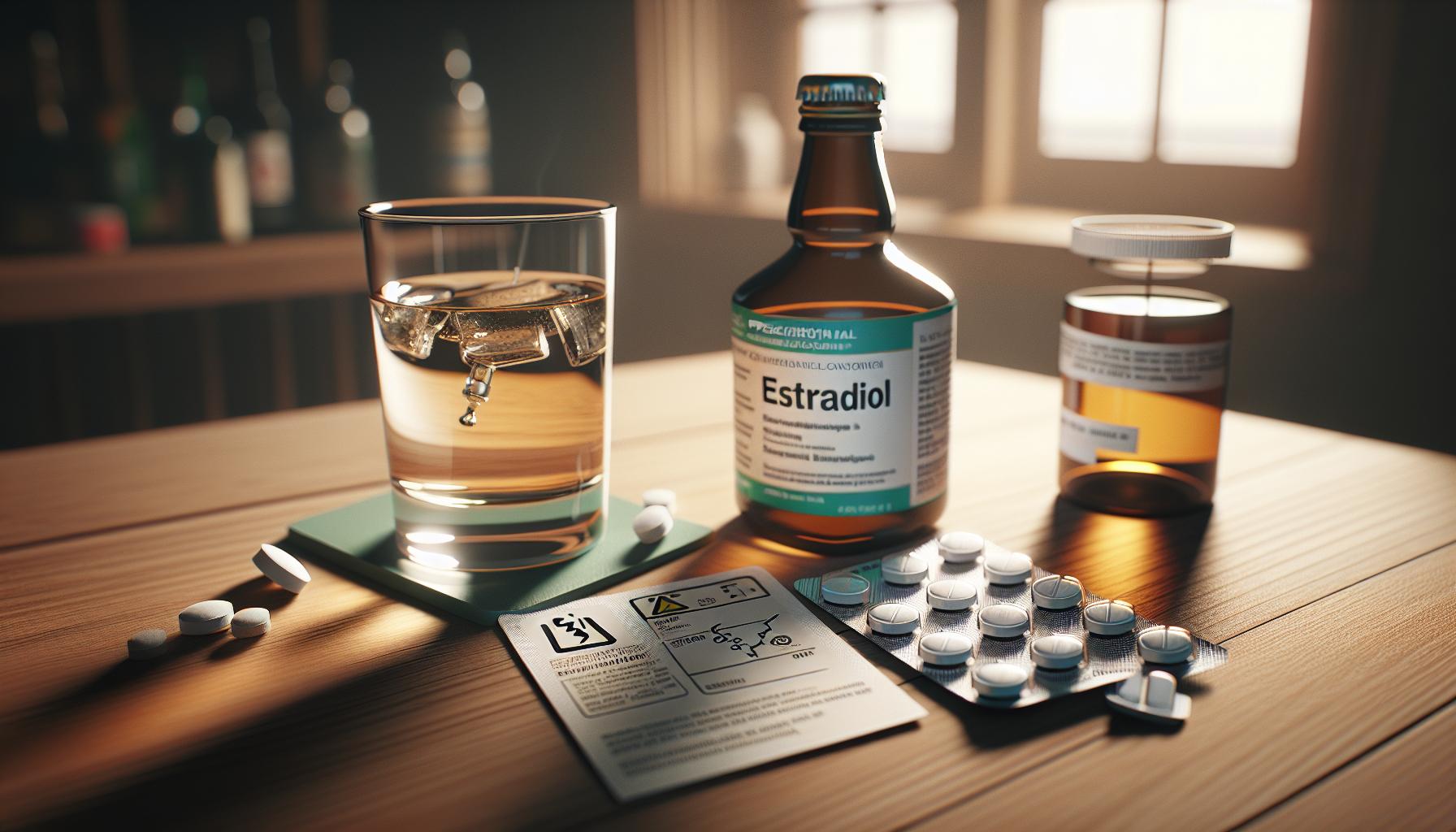 Is It Safe to Drink Alcohol While on Estradiol?
